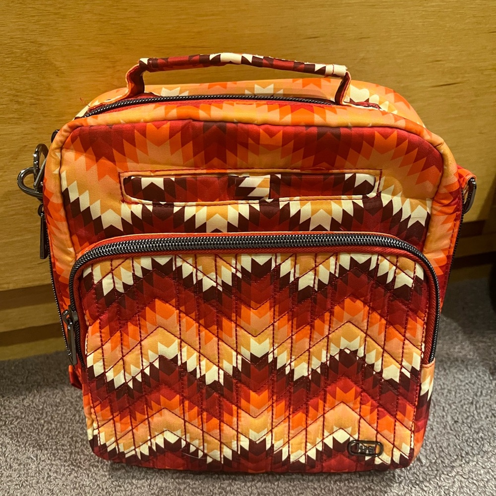 LUG Guild Collection Classic Ranger 2
Crossbody Bag Bargello Mountains Red